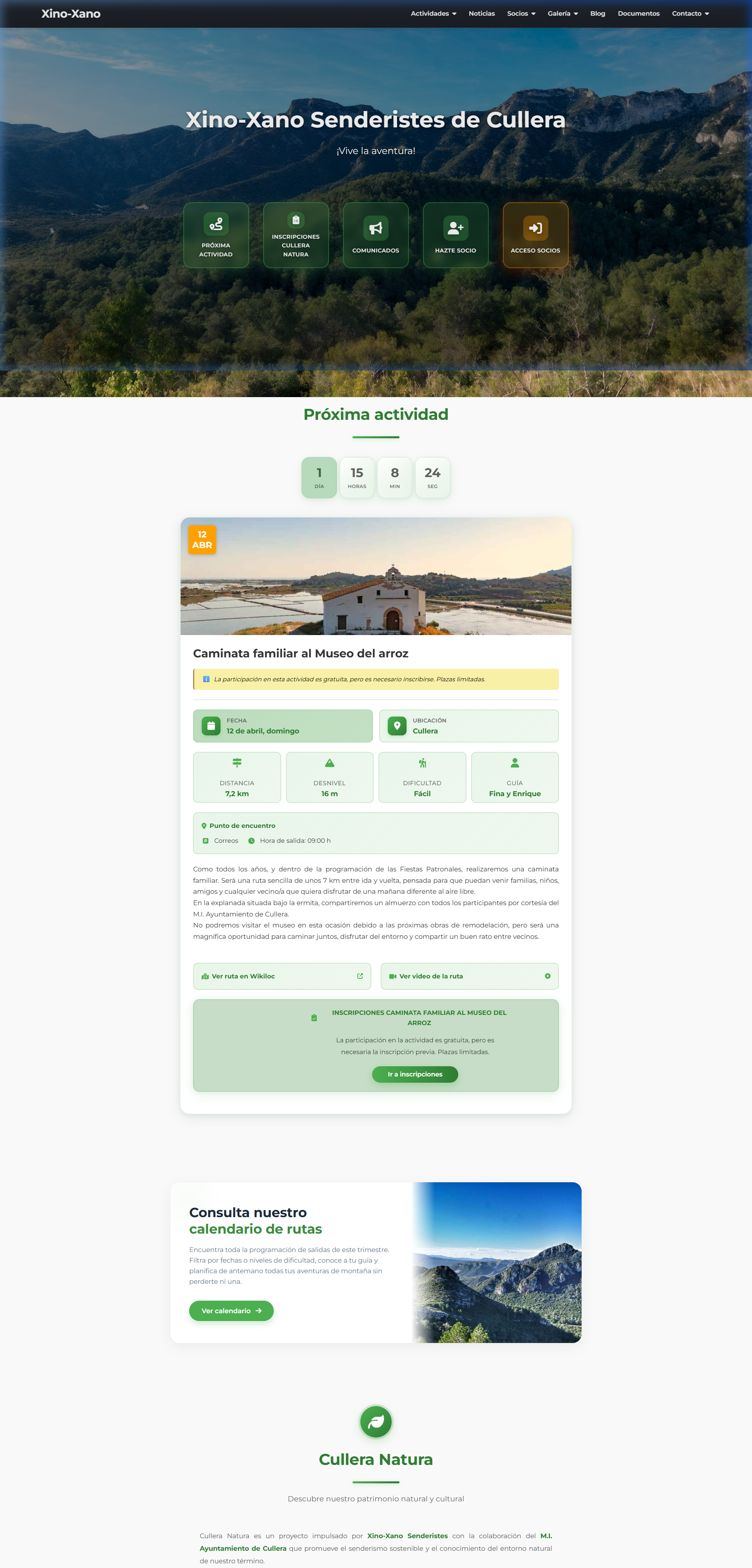 Captura de pantalla de Xino-Xano Senderistes de Cullera